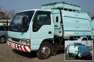 下水管理興業所有 ゴミ収集車（塵芥車）